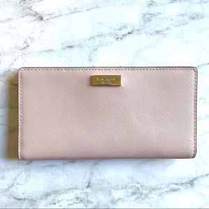 Kate Spade Stacy Newbury Lane Posy Pink Wallet